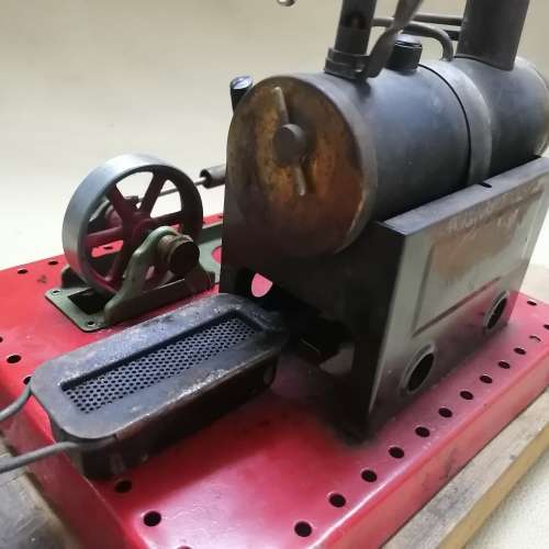 VERY RARE VINTAGE MAMOD GRIFFIN and GEORGE SE3 STEAM ENGINE + ACCESSORIES