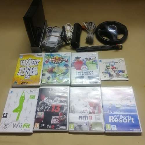 HUGE NINTENDO WII BUNDLE 100% TESTED WORKING