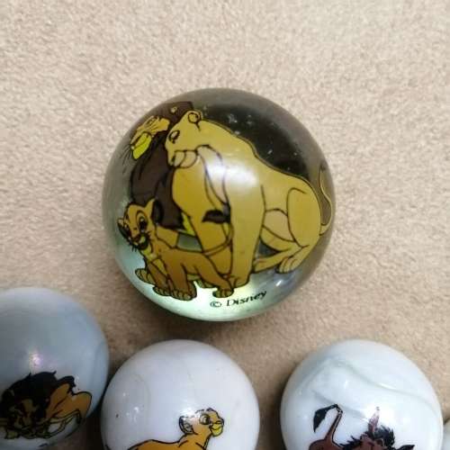 TWO COMPLETE SETS OF COLLECTORS DISNEY`S LION KING MARBLES