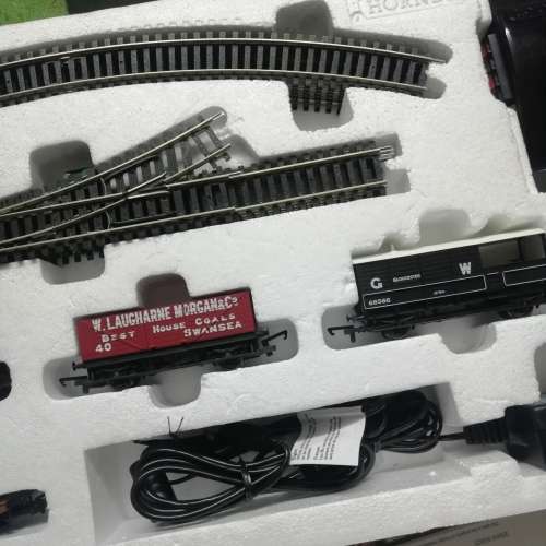 HORNBY RAILMASTER ELINK PC MODEL RAILWAY CONTROL SYSTEM AND TRAIN SET - COMPLETE LIKE NEW