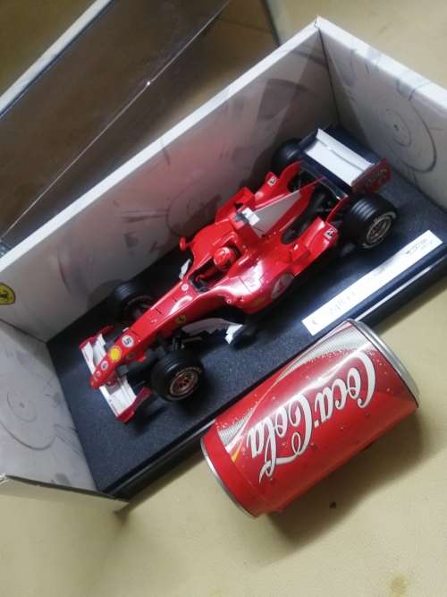 LIMITED EDITION MICHAEL SCHUMACHER FERRARI 248 F1 - HOT WHEELS DIECAST 1/18