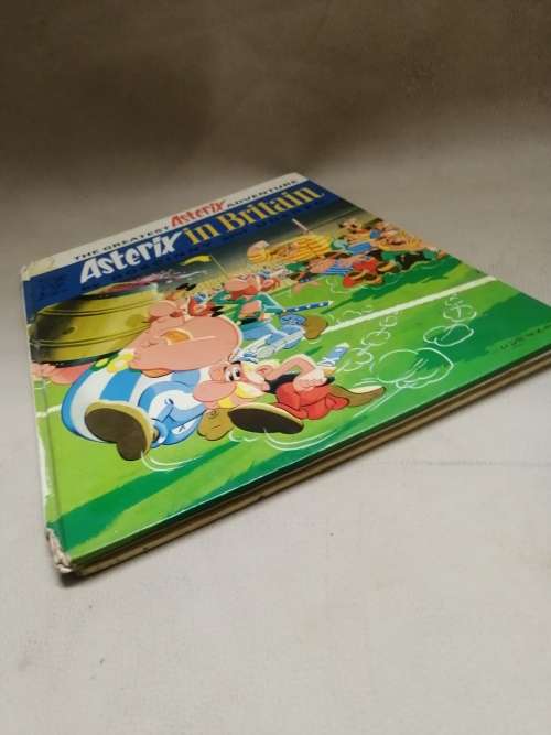 VINTAGE ASTERIX IN BRITAIN HARD COVER BOOK