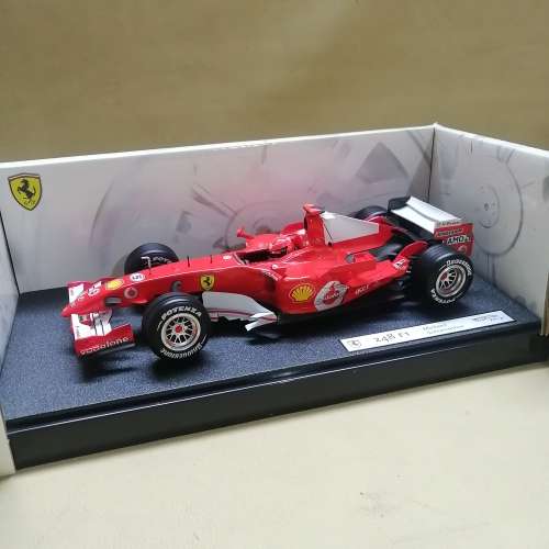 LIMITED EDITION MICHAEL SCHUMACHER FERRARI 248 F1 - HOT WHEELS DIECAST 1/18