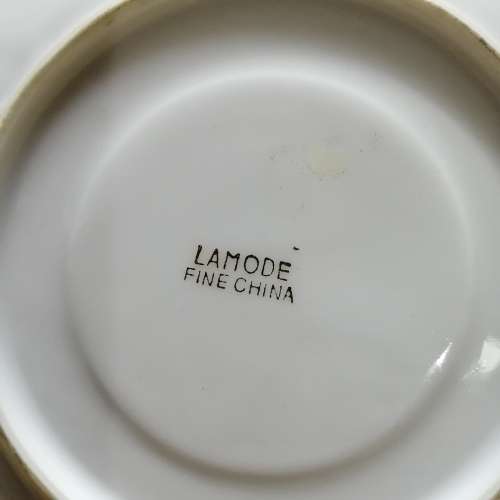 VINTAGE LAMODE FINE CHINA CUP AND SAUCER