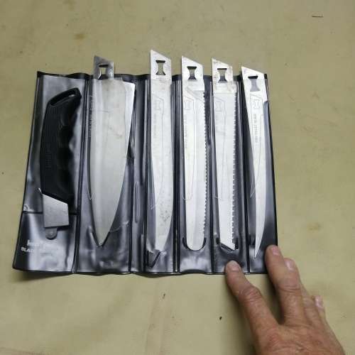 KERSHAW KAI BLADE TRADER KNIFE SET 5 BLADES IN CASE