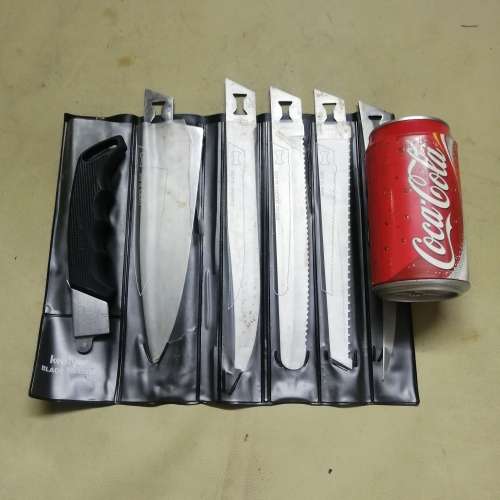 KERSHAW KAI BLADE TRADER KNIFE SET 5 BLADES IN CASE