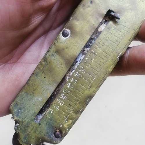 VINTAGE 1930`S BASS ENGLISH SALTER POCHET BALANCE SCALE