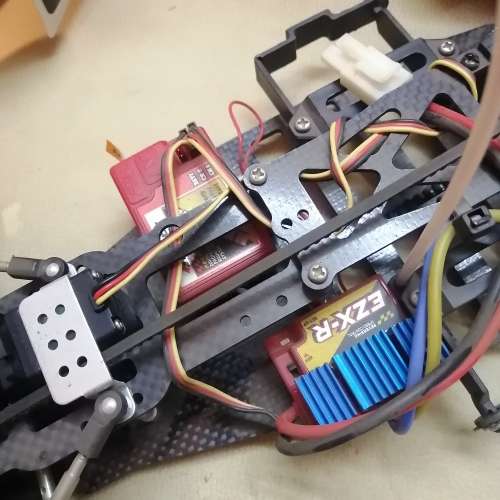 ROADRUNNER RC CAR WITH A HITEC AGGRESSOR RADIO AND EXTRAS