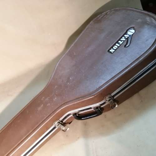 EXQUISITE OVATION 6 STRING-ACOUSTIC STERIO ELECTRIC GUITAR WITH CASE