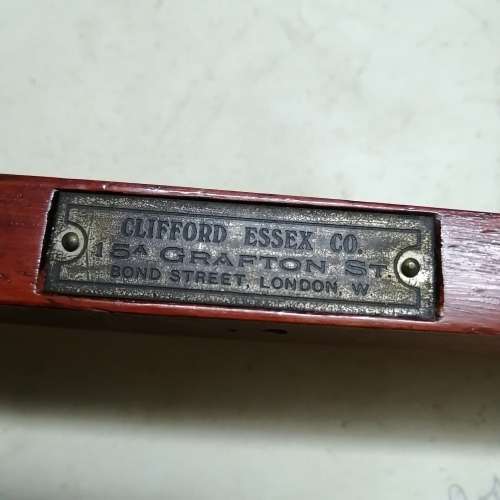 1901 Clifford Essex Weaver 5 String Open Back Banjo - Comes with an old hard case