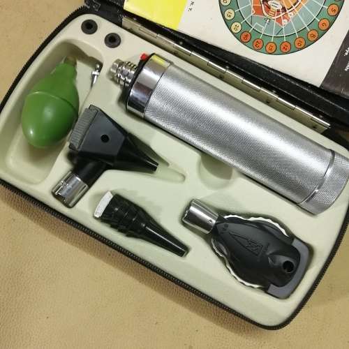 WELCH ALLYN OPHTHALMOSCOPE SET WORKING