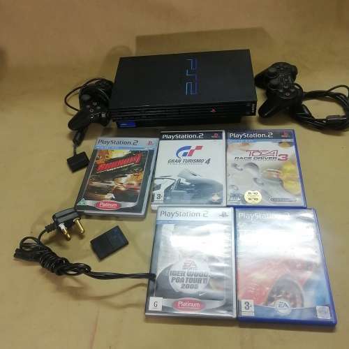 HUGE COMPLETE VINTAGE PS2 GAMING BUNDLE - 1 of 2