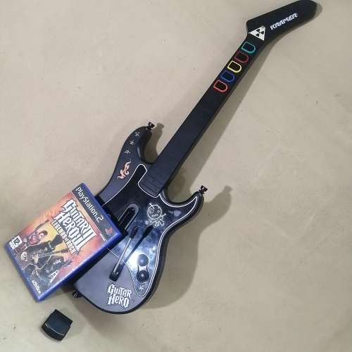 COMPLETE ORIGINAL PS2 GUITAR HERO BUNDLE