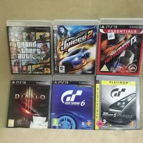 LARGE COLLECTOR SET OF PS3 RACING GAMES