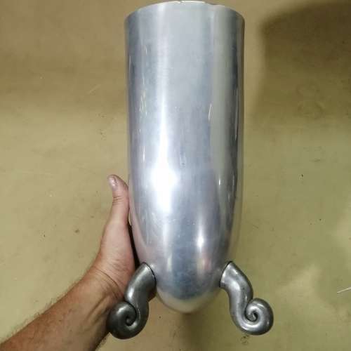 GIGANTIC VINTAGE ORIGINAL CARROL BOYES FLOWER VASE