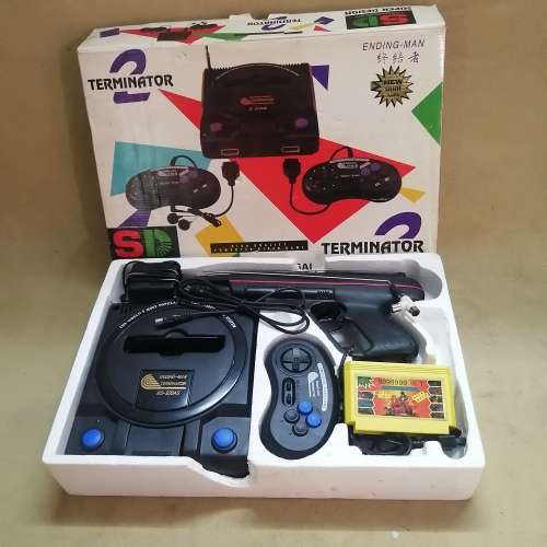 VINTAGE ENDING MAN, TERMINATOR BS 500AS COMPLETE BOXED GAMING COMBO