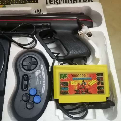 VINTAGE ENDING MAN, TERMINATOR BS 500AS COMPLETE BOXED GAMING COMBO