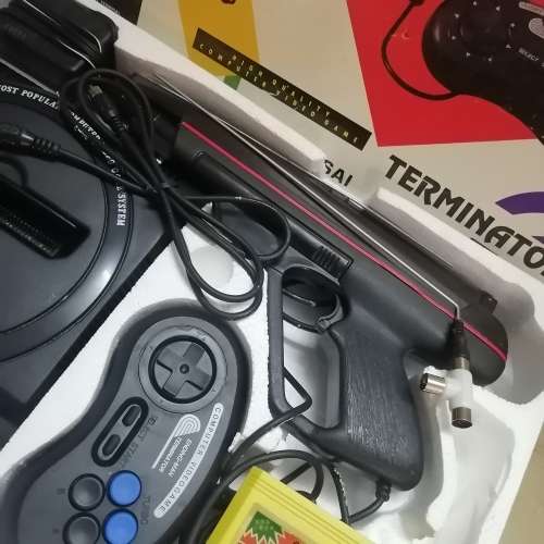 VINTAGE ENDING MAN, TERMINATOR BS 500AS COMPLETE BOXED GAMING COMBO