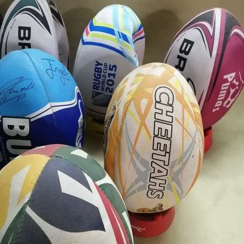 MASSIVE RUGBY BALL COLLECTION