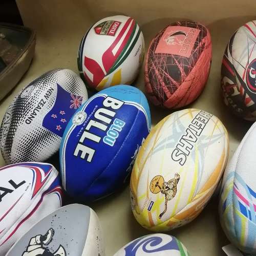 MASSIVE RUGBY BALL COLLECTION