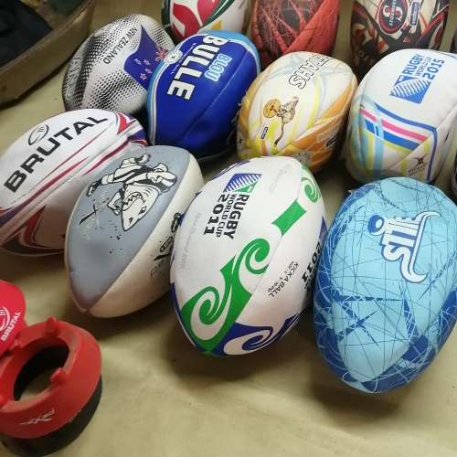 MASSIVE RUGBY BALL COLLECTION