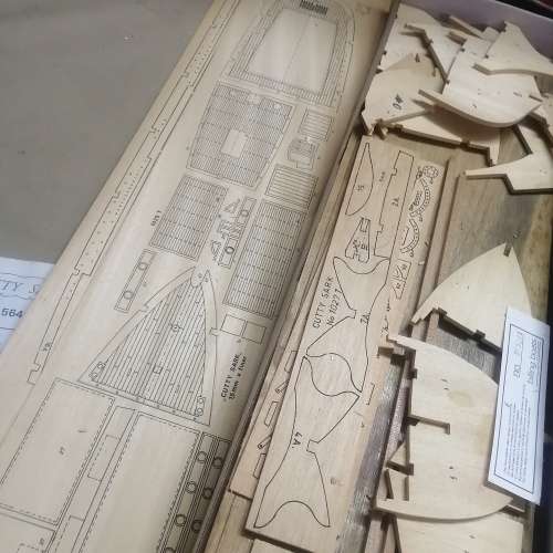 MASSIVE SAILBOAT MODEL BB564 CUTTY SARK BY BILLING BOATS