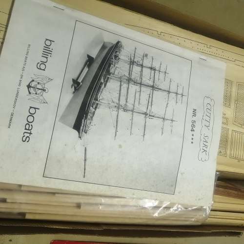 MASSIVE SAILBOAT MODEL BB564 CUTTY SARK BY BILLING BOATS