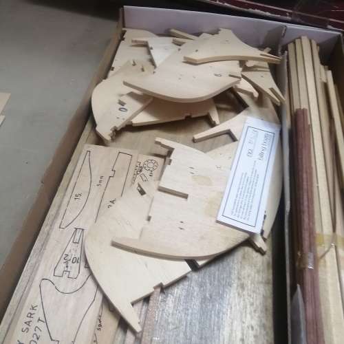 MASSIVE SAILBOAT MODEL BB564 CUTTY SARK BY BILLING BOATS