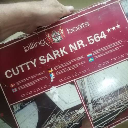 MASSIVE SAILBOAT MODEL BB564 CUTTY SARK BY BILLING BOATS