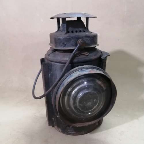 VERY RARE THE ADLAKE ANTIQUE NON SWEATING RAILROAD LAMP