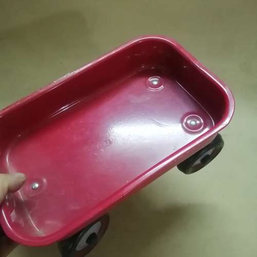 AWESOME VINTAGE METAL MY LITTLE RED WAGON