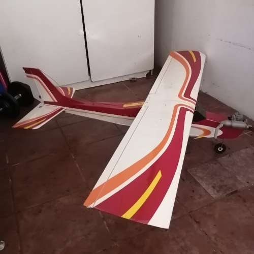 HUGE!!! COMPLETE POWERFUL RADIO CONTROL ETANOL PLANE - 1600MM WINGSPAN