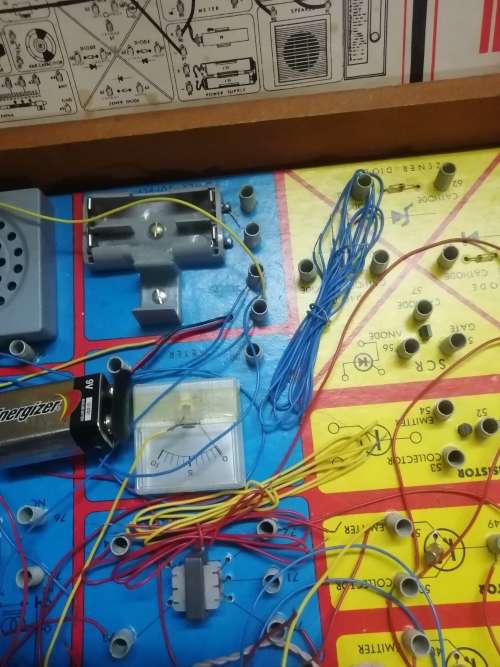 Vintage Radio Lumen electronic project kit 65 in one