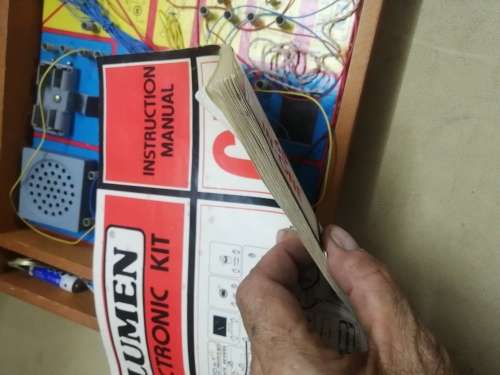 Vintage Radio Lumen electronic project kit 65 in one