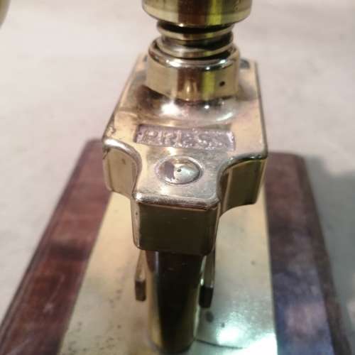 RARE AND UNUSIAL STEAMPUNK `SCHAEFER PRESS` NUTCRACKER - SOLID BRASS - from SUEZYT
