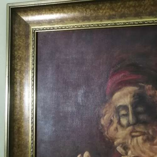 STUNNING ORIGINAL OIL ON BOARD SIGNED BY MADGE ROSCHER 1979 SIZE 630 X 730MM