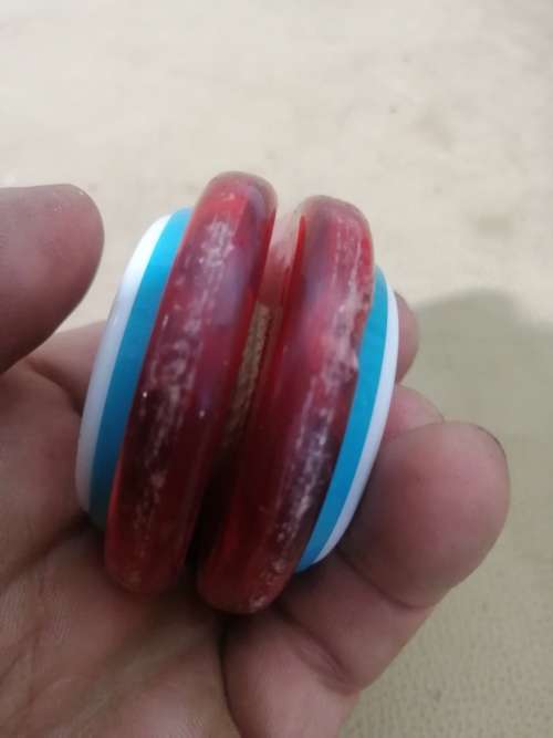 VINTAGE COKE RUSSELL YOYO - 6 OF 7 YOYOS ON AUCTION