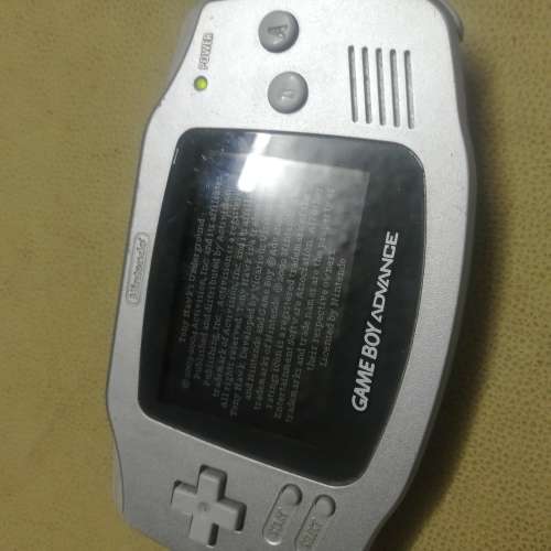 Nintendo Gameboy Advance + Game (100% Complete)