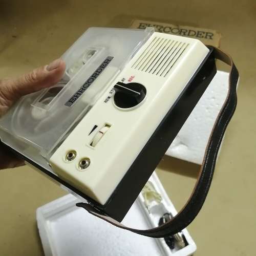 RARE VINTAGE 1960`S EHRCORDER TRANSISTOR REEL TO REEL TAPE RECORDER