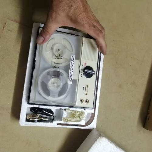 RARE VINTAGE 1960`S EHRCORDER TRANSISTOR REEL TO REEL TAPE RECORDER