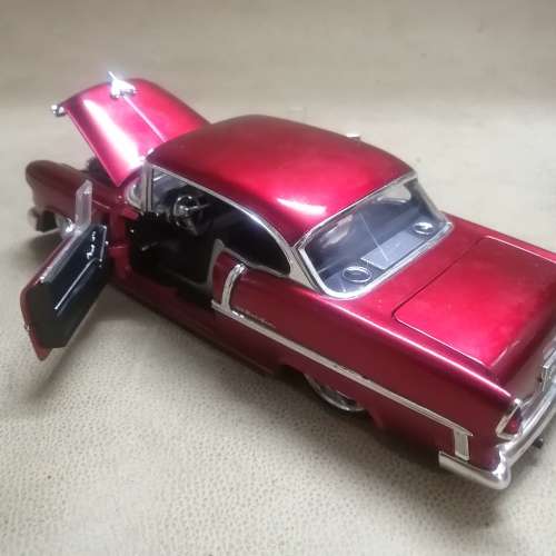 JADA TOYS NO 90234 - 1955 CHEVY BEL AIR - 1/24 DIE CAST