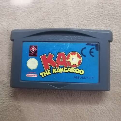 KAO THE KANGAROO NINTENDO GAMEBOY GAME