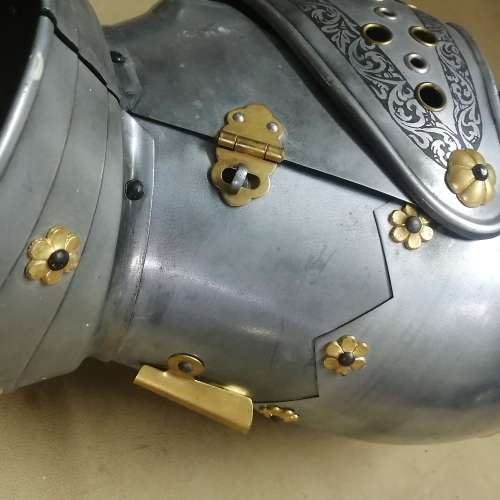 Spanish Medieval Steel Knight Helmet ~Hand - Forged in Spain ~