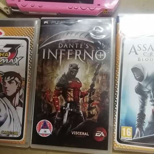 GIGANTIC PSP LIMITED PINK EDITION BUNDLE