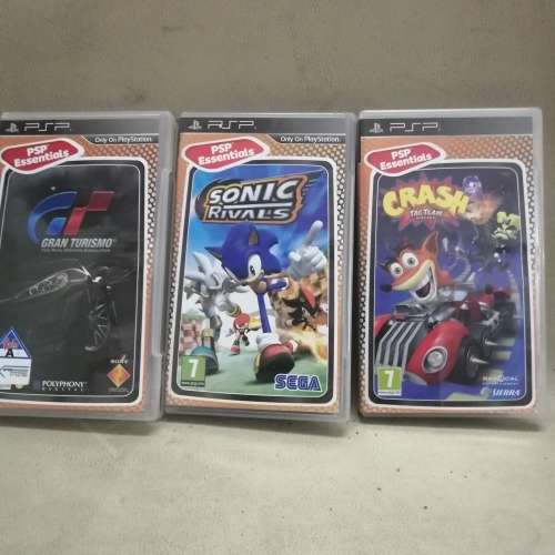 3 HIGHLY COLLECTABLE PSP GAMES