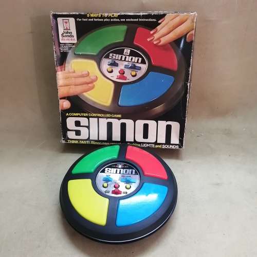 VINTAGE 1978 MILTON BRADLEY MB ELECTRONIC SIMON GAME