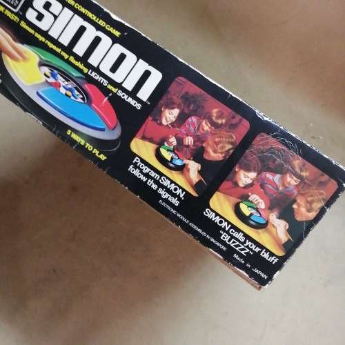 VINTAGE 1978 MILTON BRADLEY MB ELECTRONIC SIMON GAME
