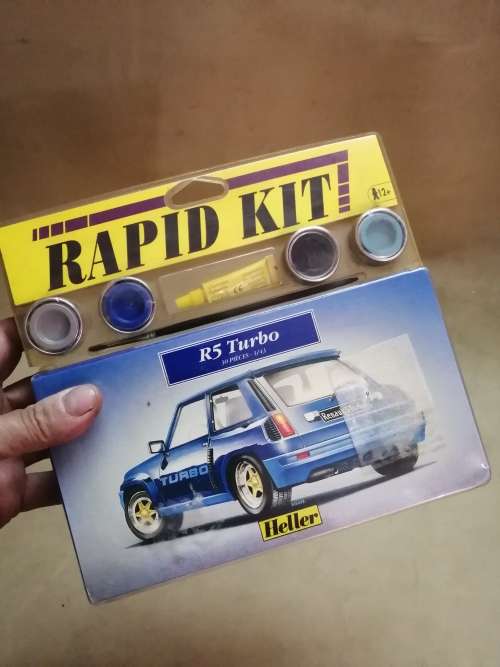 COMPLETE UNOPENED HELLER RS TURBO BUILDING KIT