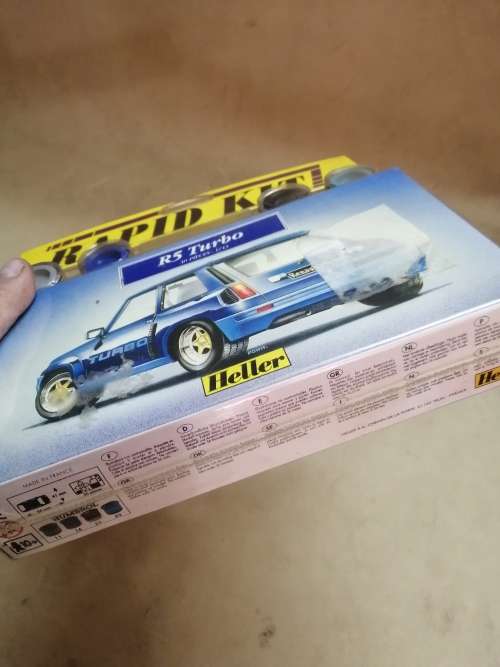 COMPLETE UNOPENED HELLER RS TURBO BUILDING KIT