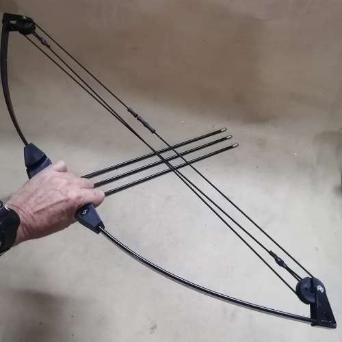 LIL BANSHEE BARNETT 25 LBS COMPOUND BOW WITH ARROWS